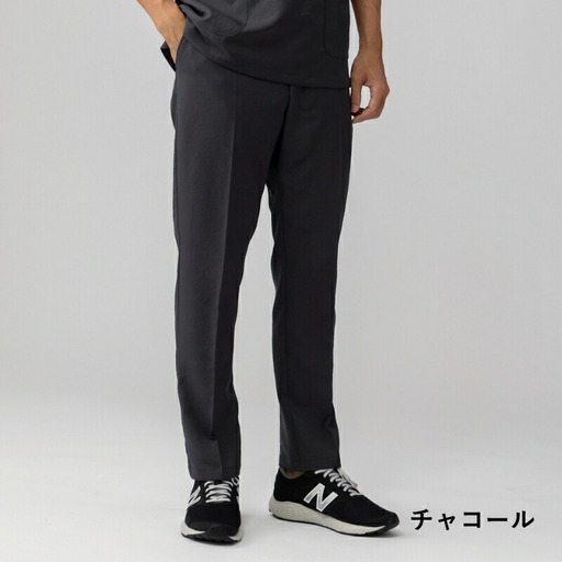レピウスの白衣 【メンズボトムス】スクラブパンツ リンクル (カラー：チャコール、サイズ：2L)_0113-017-T05-2-4