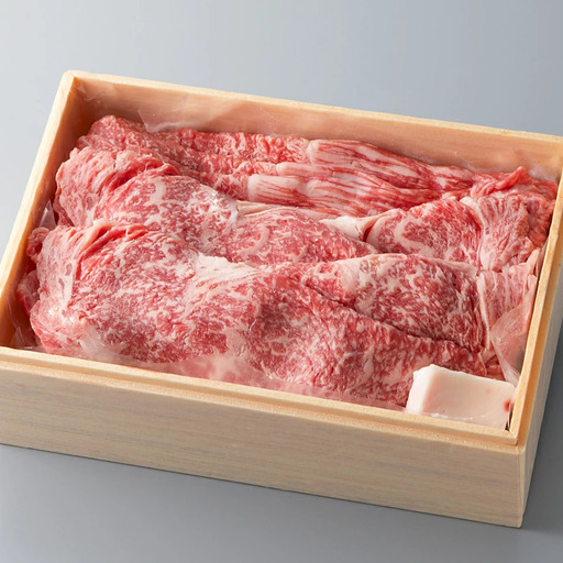宝牧場 近江牛上ロース500g・赤身500gすき焼き用セット [高島屋選定品]