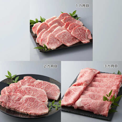 大吉商店 近江牛ロースづくしコースA(頒布会3カ月) [高島屋選定品]