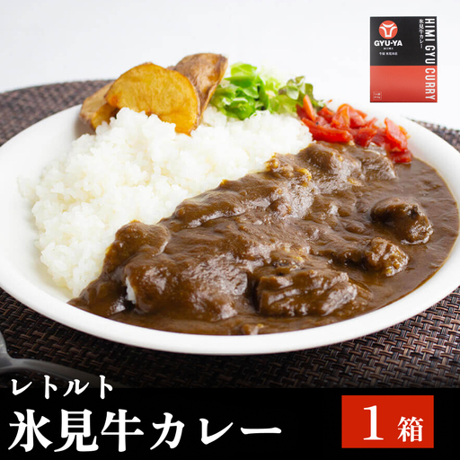 氷見牛カレー（レトルト） １箱 富山県 氷見市 カレー 湯煎 惣菜