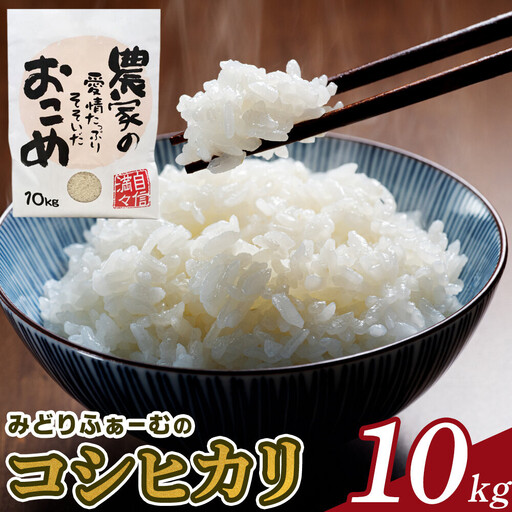 【令和8年産】みどりふぁーむのコシヒカリ 10kg 米 お米 白米