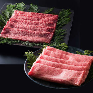 [萬野総本店]神戸牛 神戸ビーフすき焼食べ比べセット 肩ロース モモ 800g〔牛肉 国産牛 ブランド和牛 和牛 お肉 肉 霜降り すき焼き 高級 お祝い ギフト 贈答品 〕