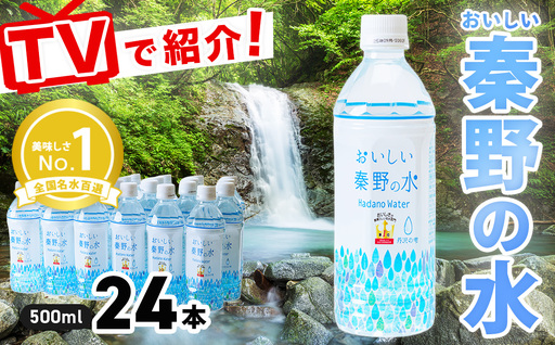 [TVで紹介されました]おいしい秦野の水(500ml×24本)