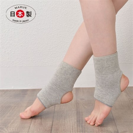 日本製 裏起毛 Ag 消臭 遠赤 あったか 足首サポーター 温活 (3067-7228)_装飾品・工芸品  服飾小物 _【1260255】