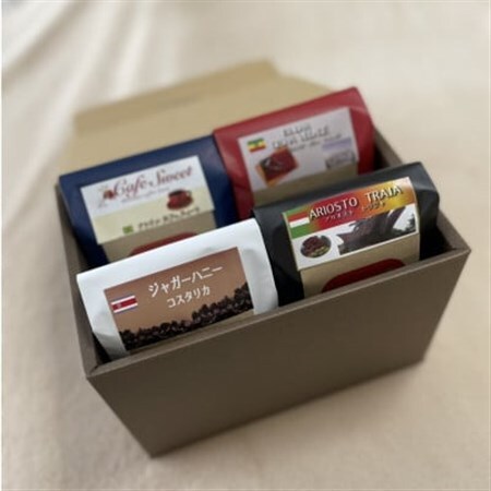 Natural Coffee Roasters コーヒー豆　4種セット_飲料・ドリンク コーヒー豆 コーヒー・コーヒー豆 珈琲 珈琲豆_【1268309】