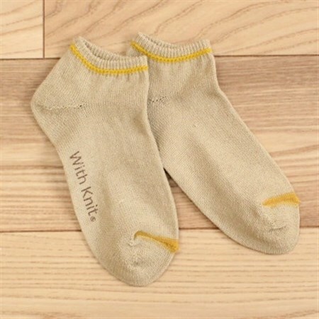 裏返しヘンプスニーカーソックス(ベージュ)1足/NSGK23-9_装飾品・工芸品  服飾小物 _【1447157】