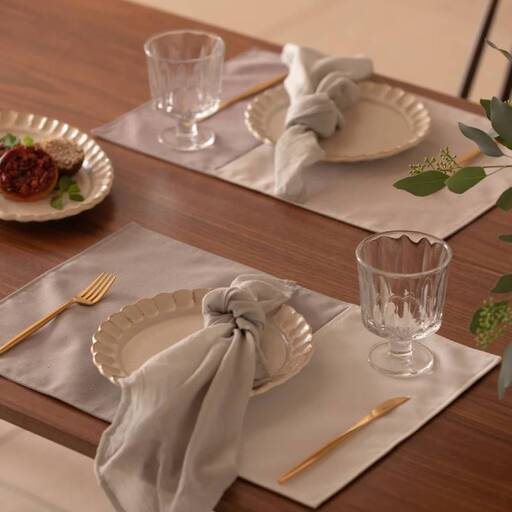 ランチョンマット memoria Luncheon mat/メモリア グレイッシュサンド