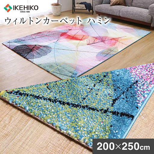 02-BA-0123・ウィルトンカーペット ハミン 200×250ｃｍAA435