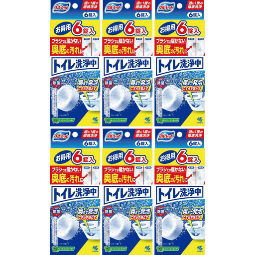 ブルーレット　トイレ洗浄中（6錠）×6個
