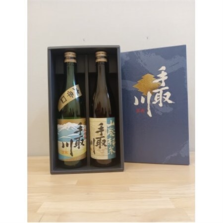 【白山の地酒】手取川「純米酒」720ml×2本セット_酒・アルコール  日本酒 sake サケ_【1553658】