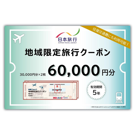 【ふるさと】沖縄県恩納村 地域限定旅行クーポン 60,000円分 日本旅行 