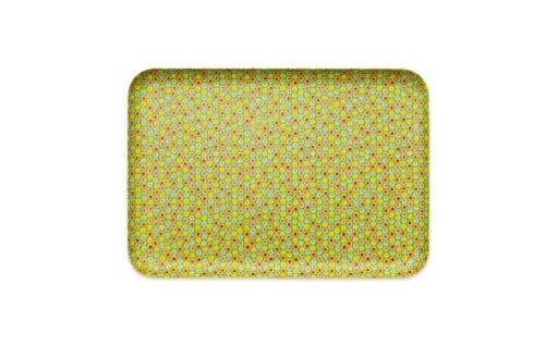 タツクラフト 友禅和紙トレー L 39cm 2枚セット 桜 金平糖 緑 【Tk325】【ttcf922-yul-9】