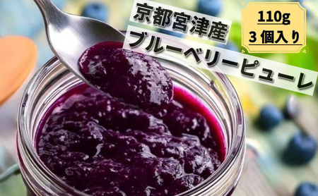 ブルーベリーピューレ 3個セット ピューレ フルーツソース ブルーベリー100% 無糖 ヨーグルト パン 宮津市 京都 myz06 myz08 myz11 myz19 myz20 myz21 myz22 myz24 myz26