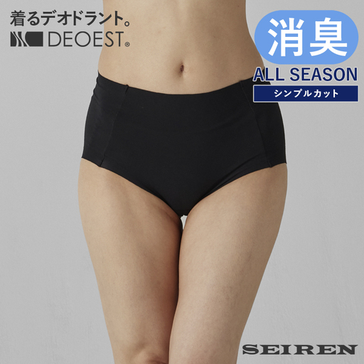 ショーツ消臭 女性用 ブラック M [A-081004_01]