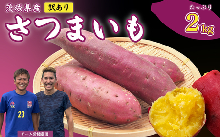【さつまいも】訳あり さつまいも 2kg｜常陸太田市