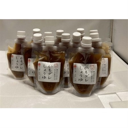 かもだれ しょうゆ(150g×12本)　信州味噌の丸井伊藤商店_調味料 醤油  しょうゆ_【1576524】