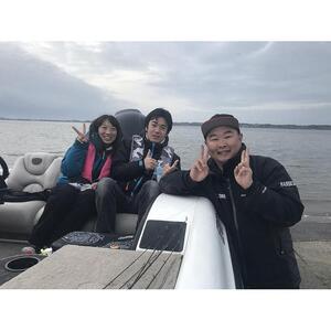 霞ヶ浦ダンディー村川勇介と行く霞ヶ浦ボートフィシング体験チケット（２名様分）２時間コース