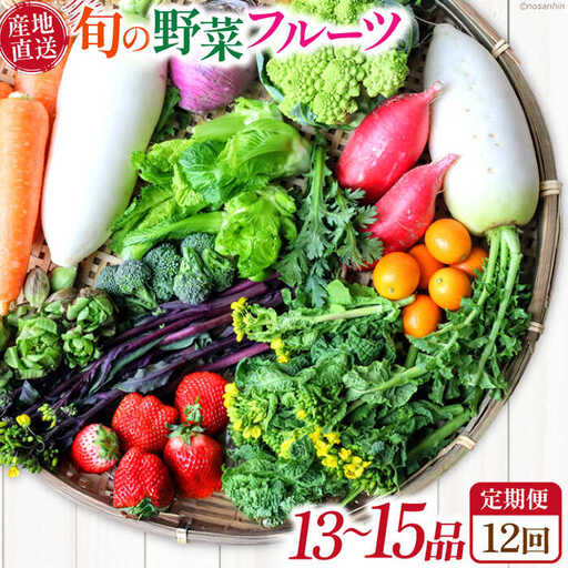 【12回定期便】野菜定期便 [SCB093]
