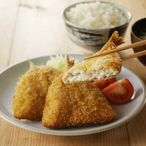 揚げるだけ!冷凍国産アジフライ 計16匹(4匹入×4袋) / 佐賀県 / 丸福水産 