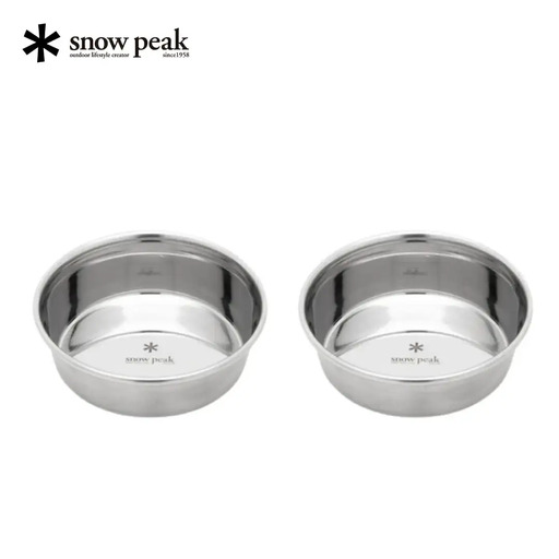スノーピーク フードボウルSS 2個セット PT-122 (Snow Peak) キャンプ用品 アウトドア用品 防災 防災グッズ 防災用品 ペット用品【011S285】