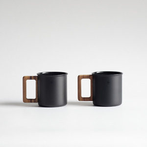 グローカルスタンダードプロダクツ TSUBAME / M&W Mug / Mサイズ 2個セット / マットブラック