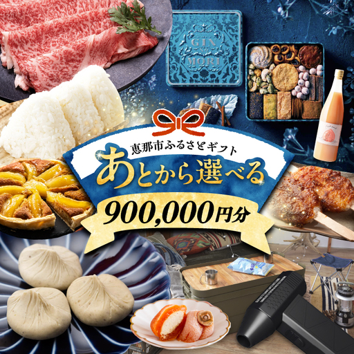 【あとから選べる】 岐阜県恵那市ふるさとギフト 寄附90万円分[AUFQ018]あとから選べる