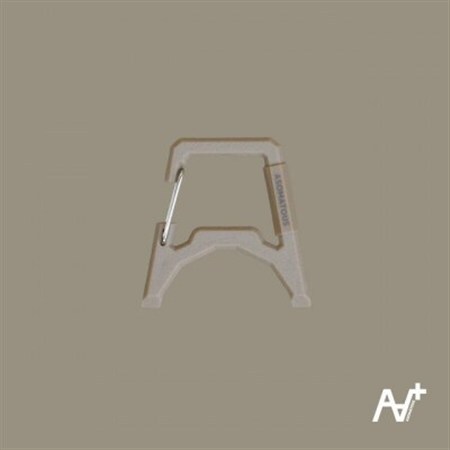 EX-GATE(タン) キャンプなどのアウトドアで大活躍 コンパクト カラビナ【1582421】