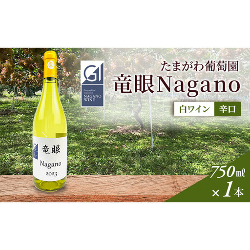 ワイン 竜眼Nagano [GI長野]認定 750ml×1本 | ワイン 竜眼 白ワイン 辛口
