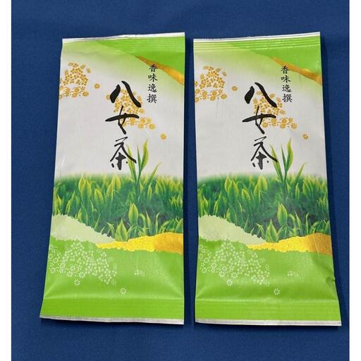 【定期便全6回】八女茶　【上】煎茶セット　100g×2袋