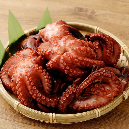 茹でダコ 約1kg （3~6匹）