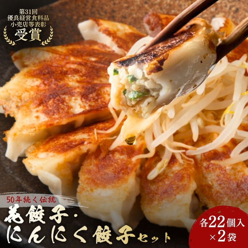 餃子 花餃子 にんにく餃子 各2袋 冷凍 餃子