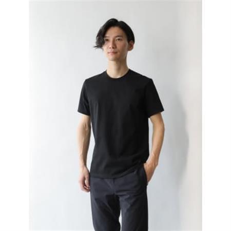 ブラック Sサイズ メンズ 10Years 26ゲージ スムースコットン クルーネックTシャツ【1584330】