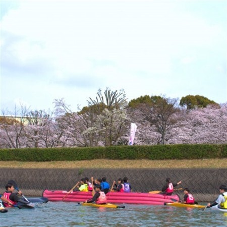 [2027年3月27日(土)・28日(日)開催] お花見カヌー体験(2名様)