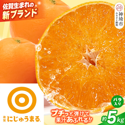 [2027年3月上旬より発送開始]にじゅうまる 約5kg バラ入り(H116162)