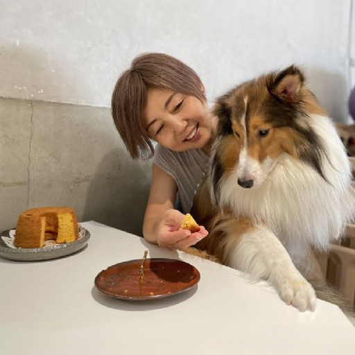 米粉シフォンケーキとスペシャルティコーヒー焙煎豆セット 無為自然 一期一会・S グルテンフリー 愛犬シェア スイーツ ケーキ ギフト_0054-001-se5