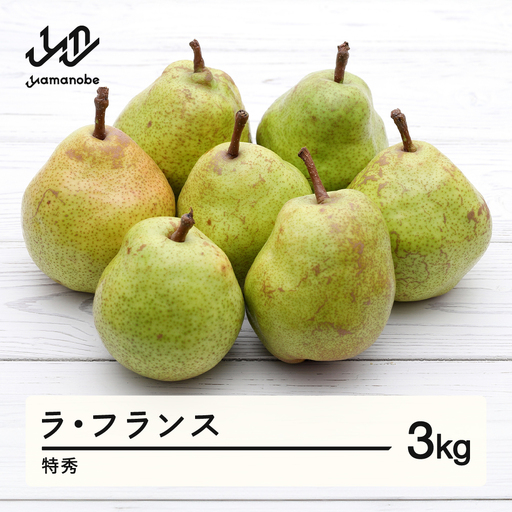 【先行予約】ラ・フランス 洋梨 ラフランス 約3kg 特秀品 贈答 令和8年産 2026年産 果物 mm-latsx3