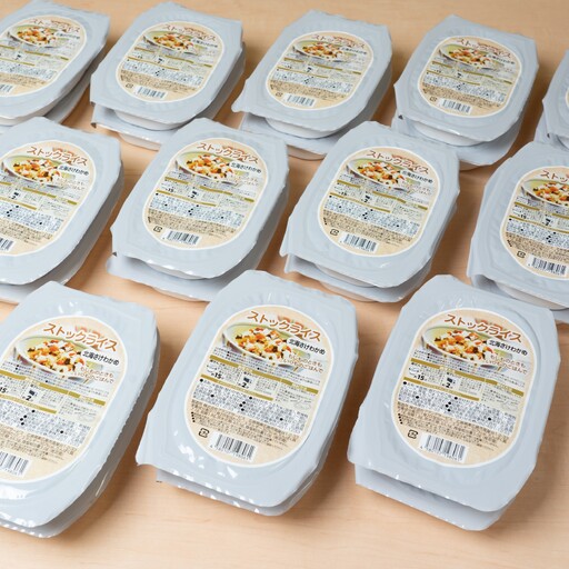 非常食 [長期保存可能]ストックライス炊き込みご飯 200g×24個
