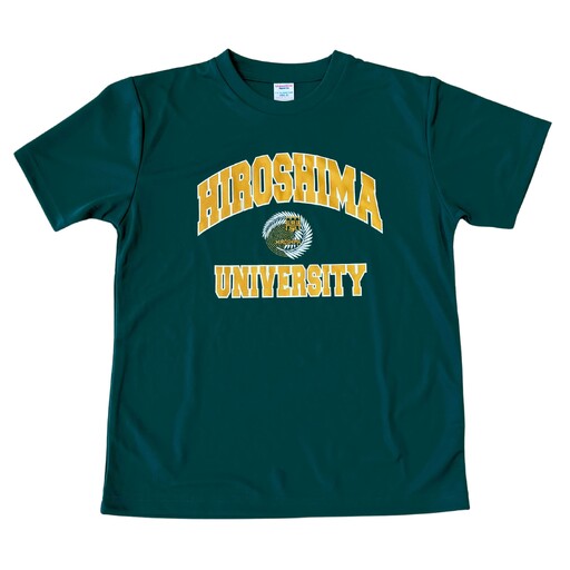 HU（広島大学）オリジナルグッズ　ドライＴシャツ　(XL）