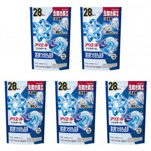 P＆G　アリエールジェルボールプロ　つめかえハイパージャンボサイズ(28個入り)×5個_雑貨・日用品 洗剤 日用品 _【1591397】