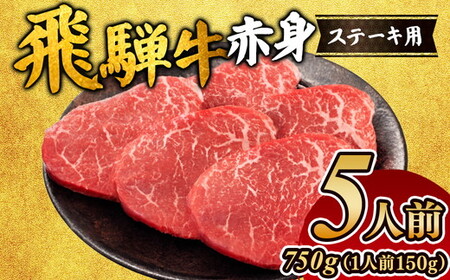 飛騨牛赤身ステーキ（5人前）  ｜国産 和牛 牛肉