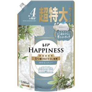レノアハピネス 夢ふわタッチ ホワイトティー  詰替 超特大 1285ml 6個セット