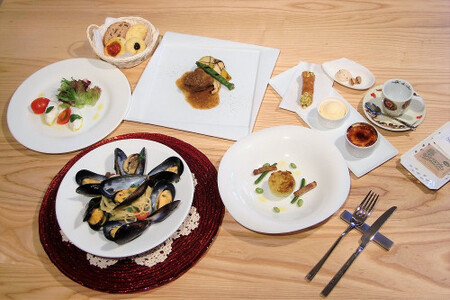 イタリア料理　A due passi ディナーコースお食事券【予約制】