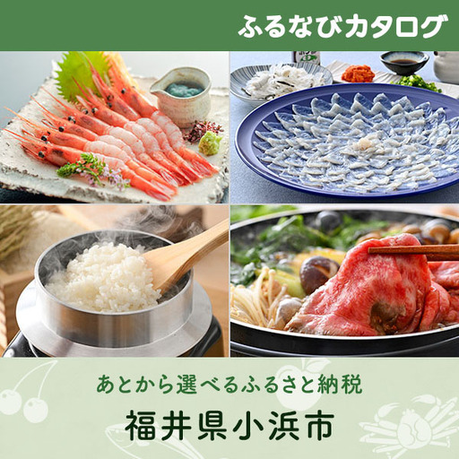 【有効期限なし！後からゆっくり特産品を選べる】福井県小浜市カタログポイント