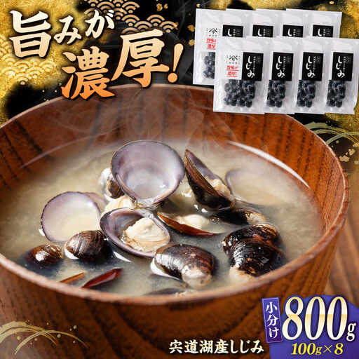 しじみ 宍道湖産 「しじみ」 100g×8 島根県松江市/有限会社ヤマヲ水産[ALDB016] しじみ しじみ