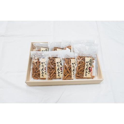 もちむぎかりんとうセット（132g×8袋）かりんとう 贈り物 ギフト 小分け もち麦