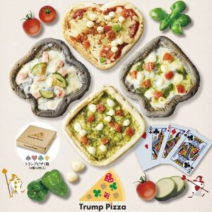 TRUMP PIZZA（トランプピザ4種類×2枚）8枚入り【L-60】