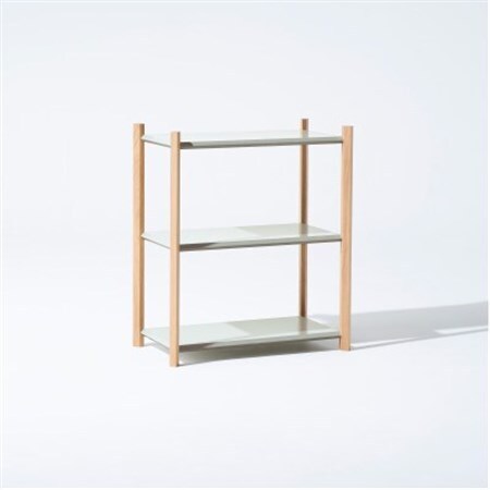 【Fulcrum】Baguette shelf シェルフ/3段×1列(ホワイト)_雑貨・日用品  家具・インテリア _【1602666】