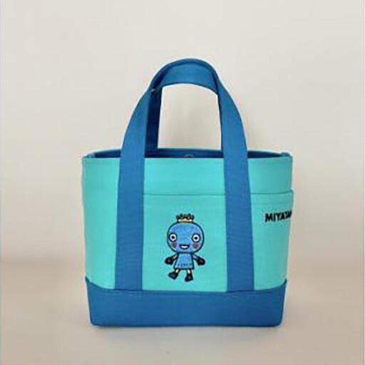 みやたんトートバッグ・ラムネ×ブルー トートバッグ