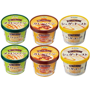 ジャム【スピード出荷】焼いておいしいメロンパン・カレーパン・シュガートーストアソート ６個  ジャム フルーツ ギフト 果物 詰め合わせ 瓶入り 朝食に カンピー 大容量[KTS051]
