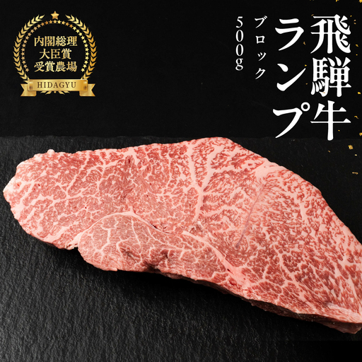 飛騨牛 ランプブロック 500g 【22-39】
